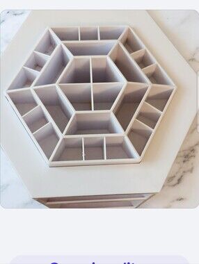Vintage In EUC Vanity Organizer■ Final Price / Read Below● Swipe